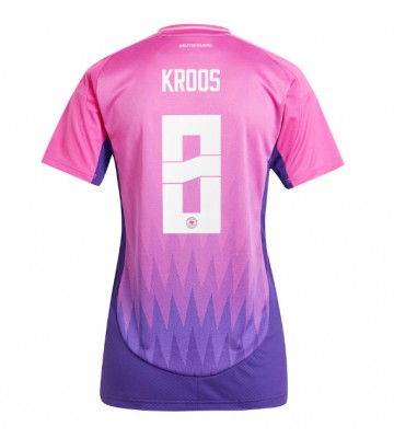 Tyskland Toni Kroos #8 Replika Udebanetrøje Dame EM 2024 Kortærmet